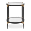 Uttermost Chadid Round Glass Side Table
