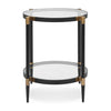 Uttermost Chadid Round Glass Side Table
