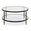Uttermost Chadid Round Glass Coffee Table