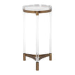 Uttermost Pereira Round Acrylic Accent Table