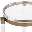 Uttermost Pereira Round Acrylic Accent Table