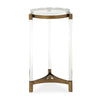 Uttermost Pereira Round Acrylic Accent Table