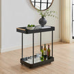 Uttermost Vesper Black Iron Bar Cart
