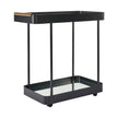 Uttermost Vesper Black Iron Bar Cart