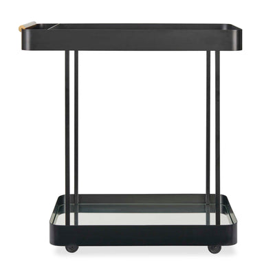 Uttermost Vesper Black Iron Bar Cart