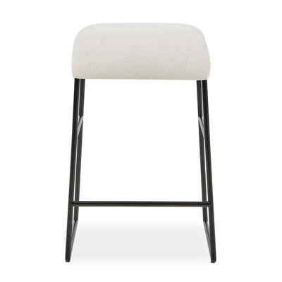 Uttermost Arcane Ecru Counter Stool