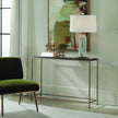 Uttermost Ovard Minimalist Metal Console Table