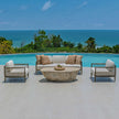 Uttermost Borneo Oyster White Outdoor Sofa