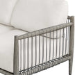 Uttermost Borneo Oyster White Outdoor Sofa