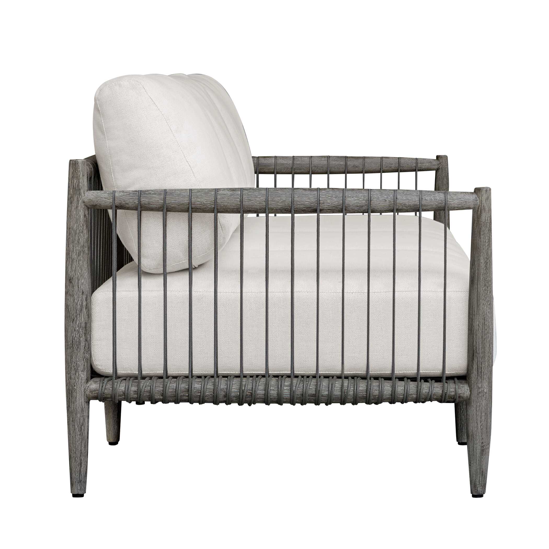 Uttermost Borneo Oyster White Outdoor Sofa