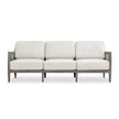 Uttermost Borneo Oyster White Outdoor Sofa