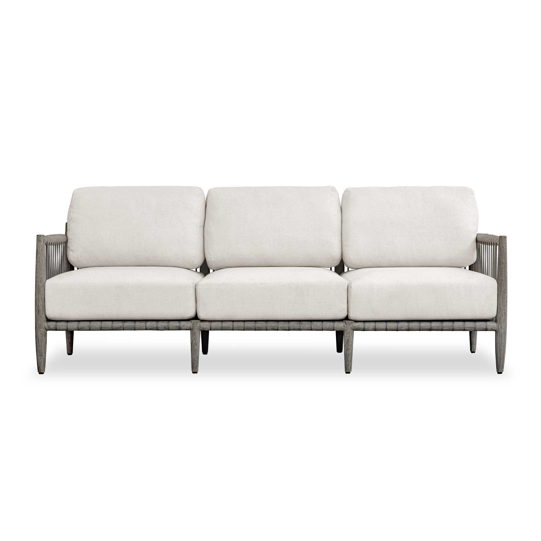 Uttermost Borneo Oyster White Outdoor Sofa