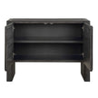 Uttermost Bierk Dark Stain 2 Door Cabinet
