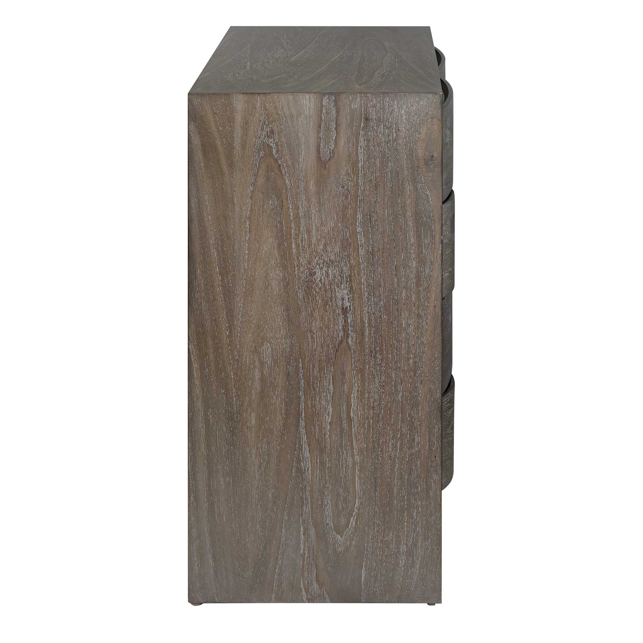 Uttermost Lydon 4 Drawer Brown Finish Chest