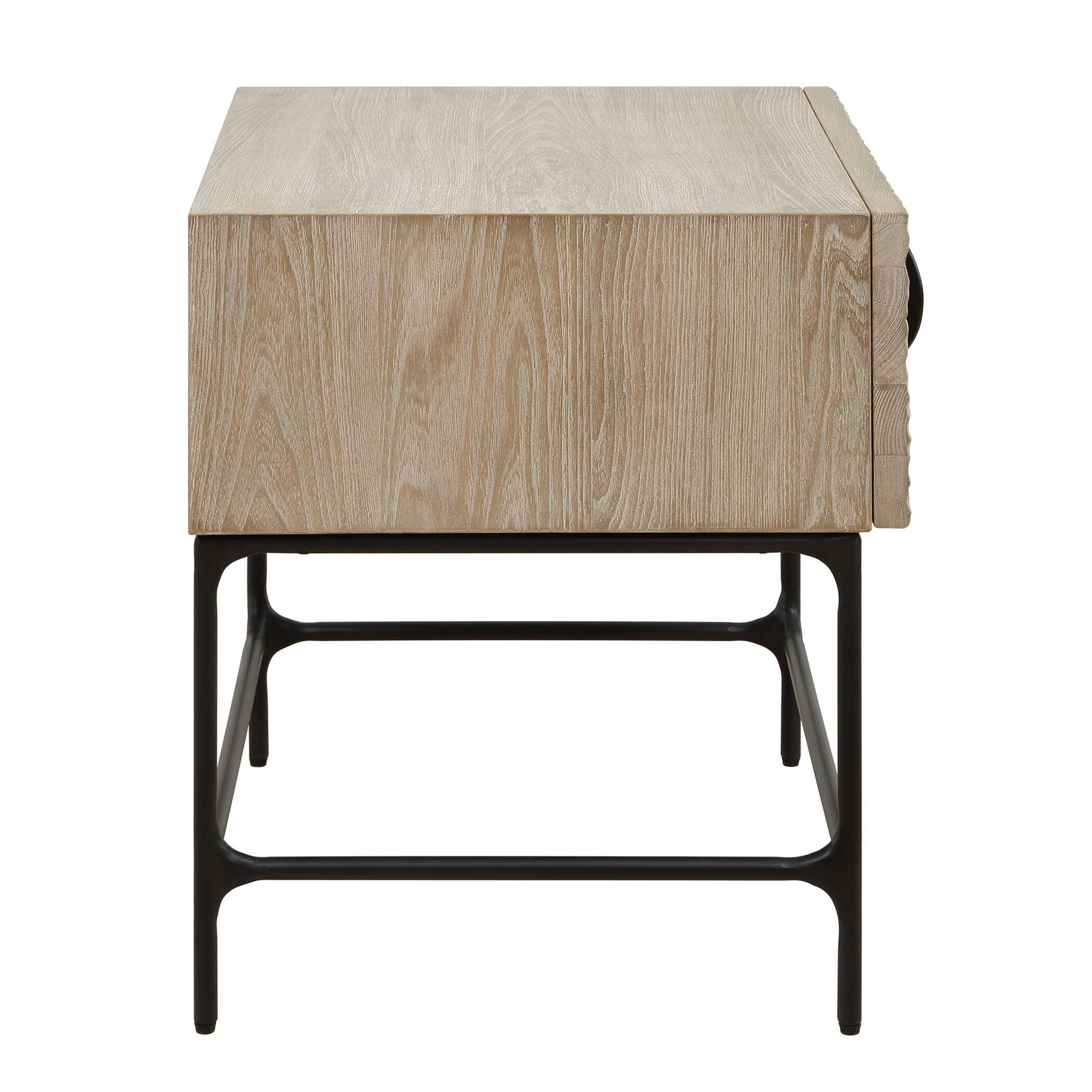 Uttermost Lunar Wooden Side Table
