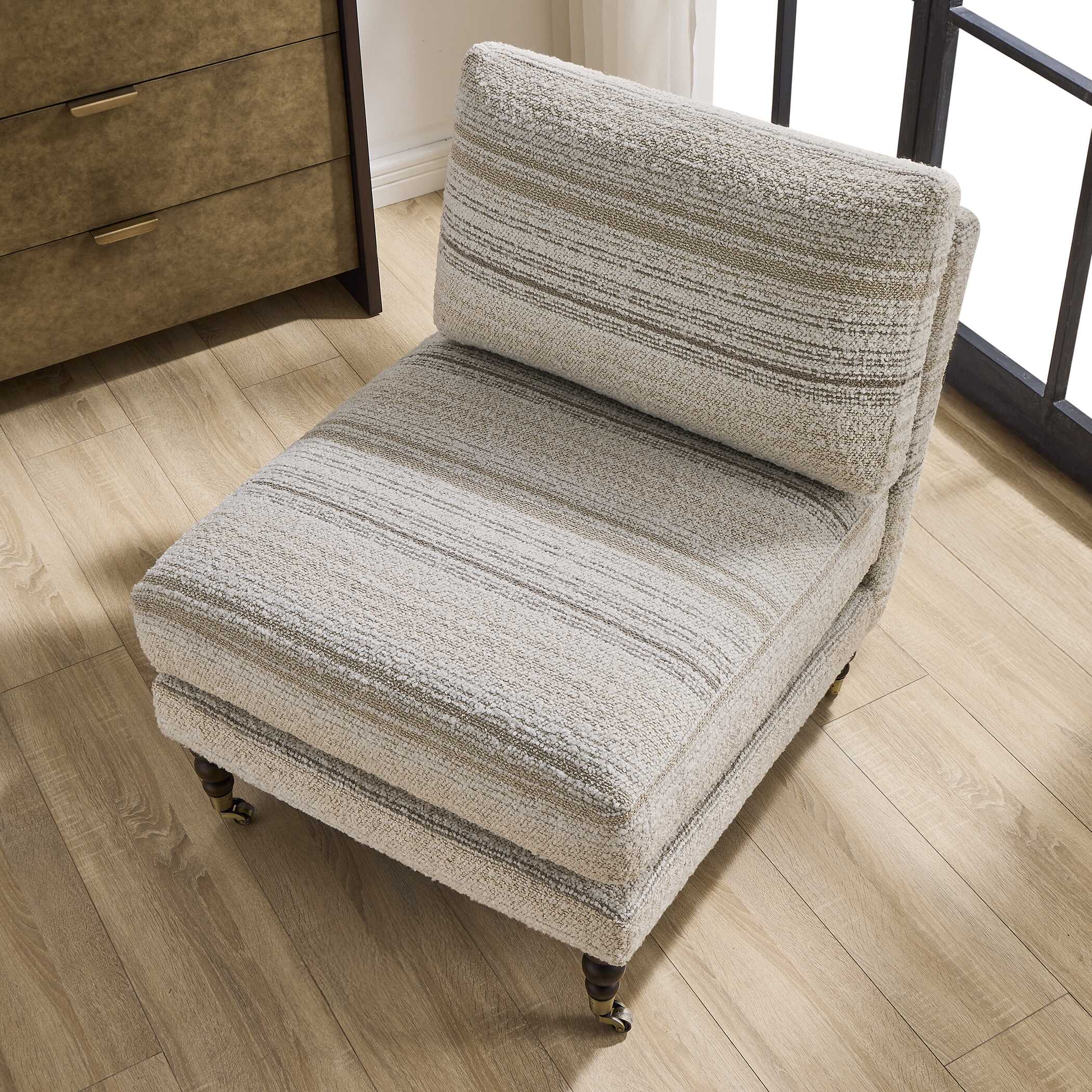 Uttermost Chatsworth Modern Slipper Chair