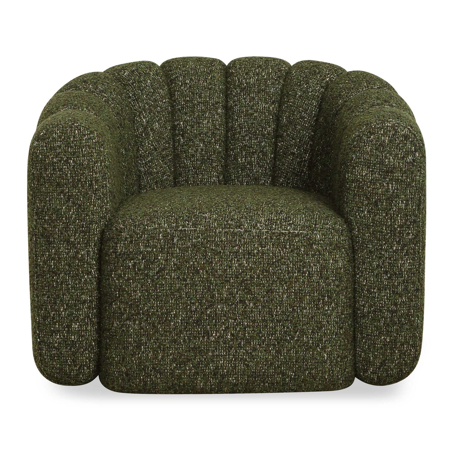 Uttermost Lenoir Upholstered Green Swivel Chair