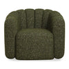 Uttermost Lenoir Upholstered Green Swivel Chair