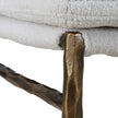 Uttermost Ascend Textured White Dining Chair