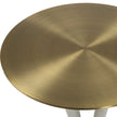 Uttermost Sonia Modern Brass Accent Table