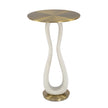 Uttermost Sonia Modern Brass Accent Table