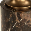 Uttermost Karnes Dark Marble Drink Table