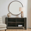 Uttermost Drury 2 Door Dark Gray Cabinet