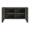 Uttermost Drury 2 Door Dark Gray Cabinet
