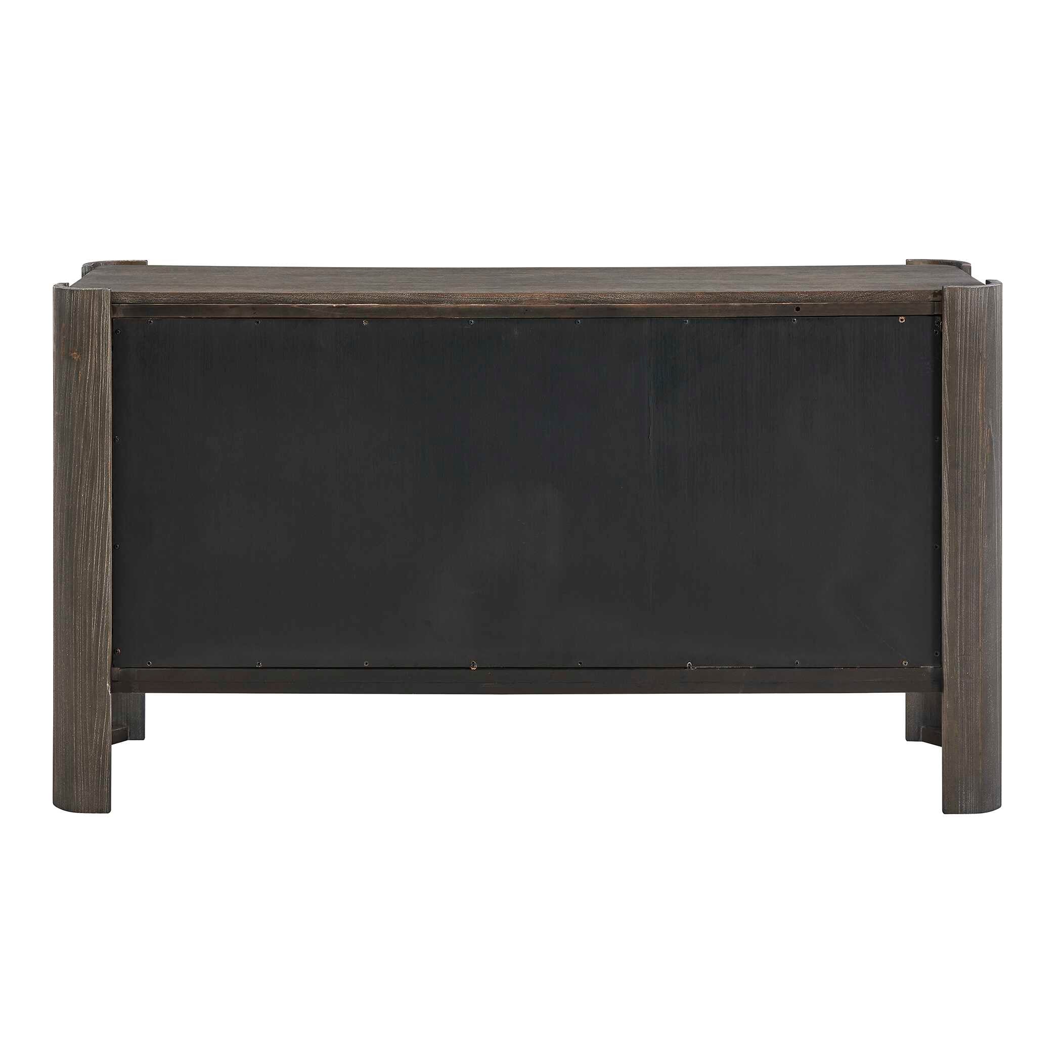 Uttermost Drury 2 Door Dark Gray Cabinet