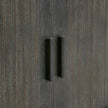 Uttermost Drury 2 Door Dark Gray Cabinet