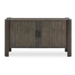 Uttermost Drury 2 Door Dark Gray Cabinet