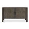 Uttermost Drury 2 Door Dark Gray Cabinet