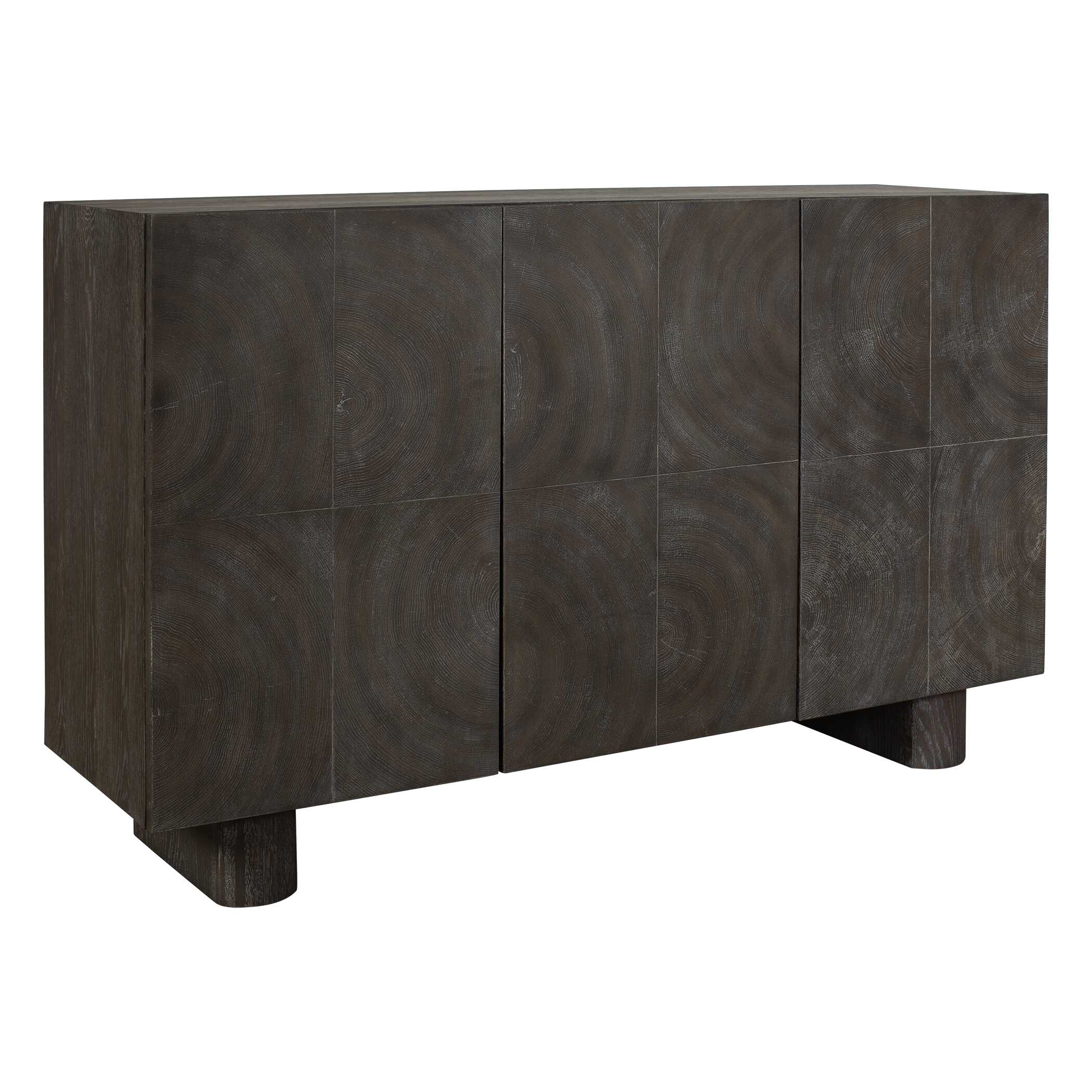 Uttermost Phineas 3 Door Modern Cabinet