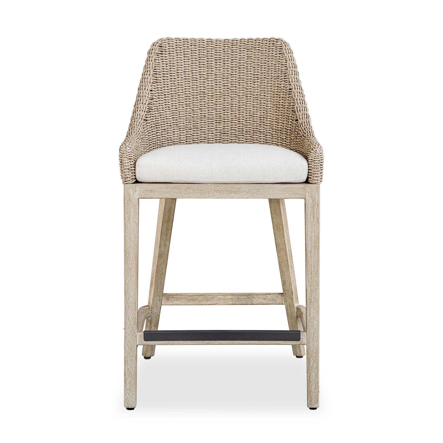 Uttermost Paloma Outdoor Wicker Counter Stool