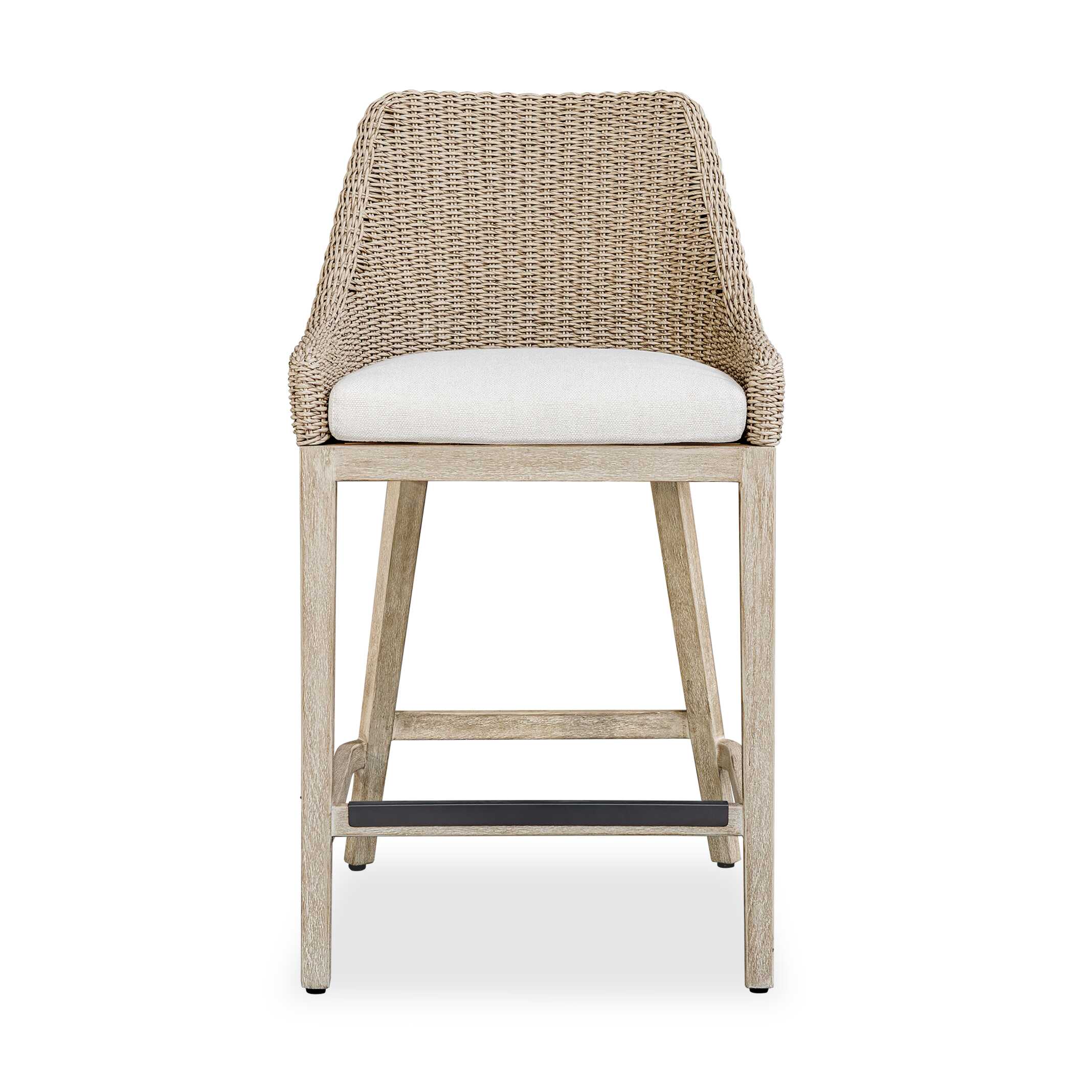 Uttermost Paloma Outdoor Wicker Counter Stool