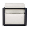 Uttermost Remsen Black/Oyster Outdoor Lounge Chair