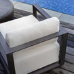 Uttermost Remsen Black/Oyster Outdoor Lounge Chair