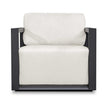 Uttermost Remsen Black/Oyster Outdoor Lounge Chair