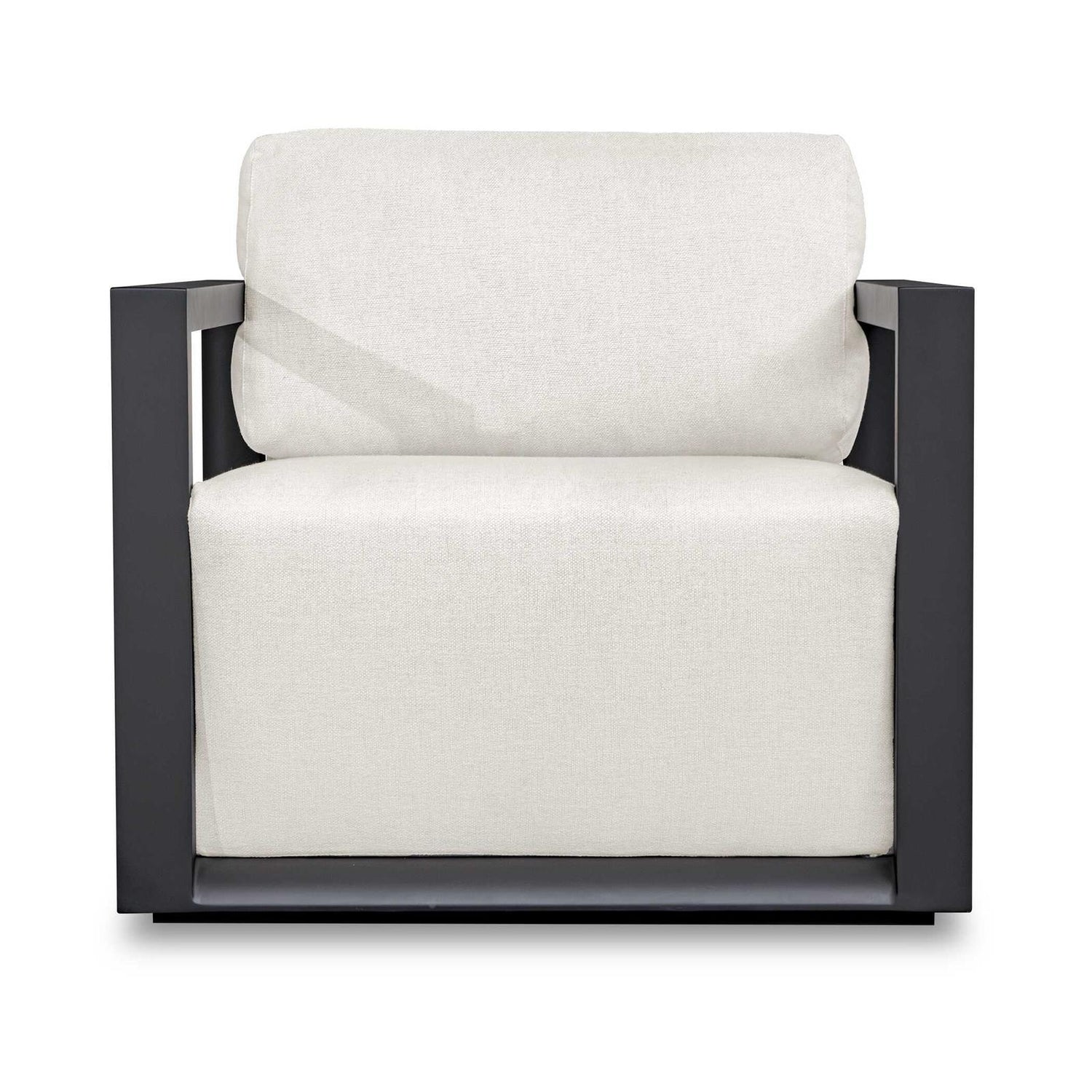 Uttermost Remsen Black/Oyster Outdoor Lounge Chair