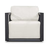 Uttermost Remsen Black/Oyster Outdoor Lounge Chair