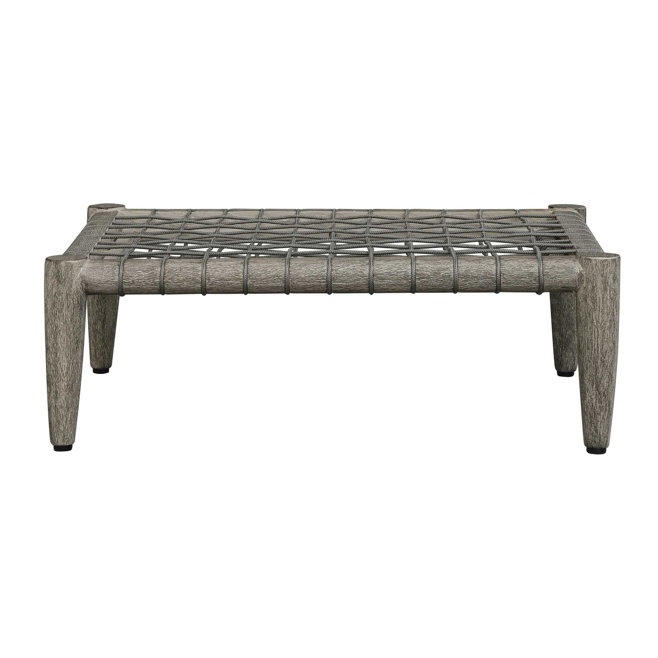 Uttermost Borneo Outdoor Ottoman