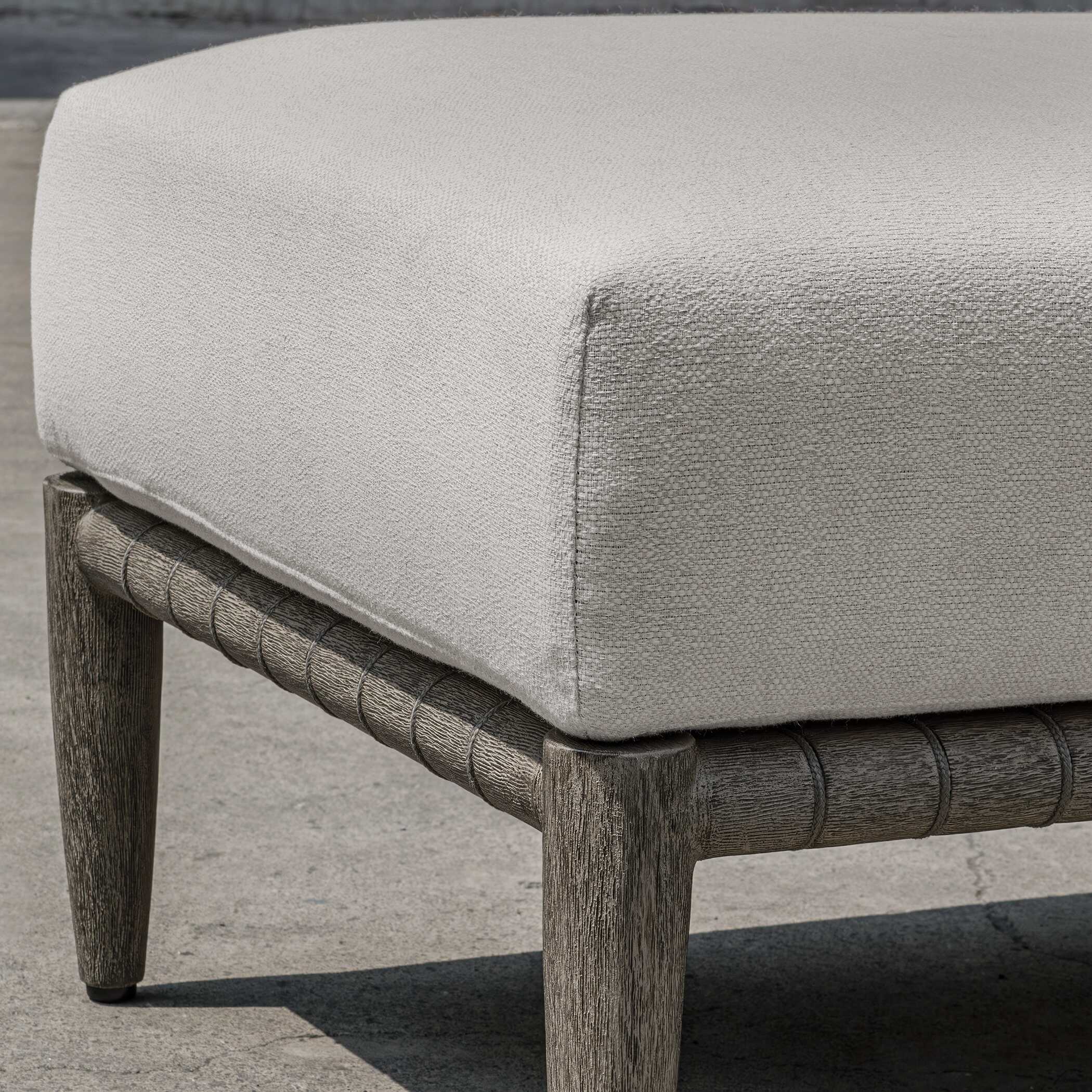 Uttermost Borneo Outdoor Ottoman