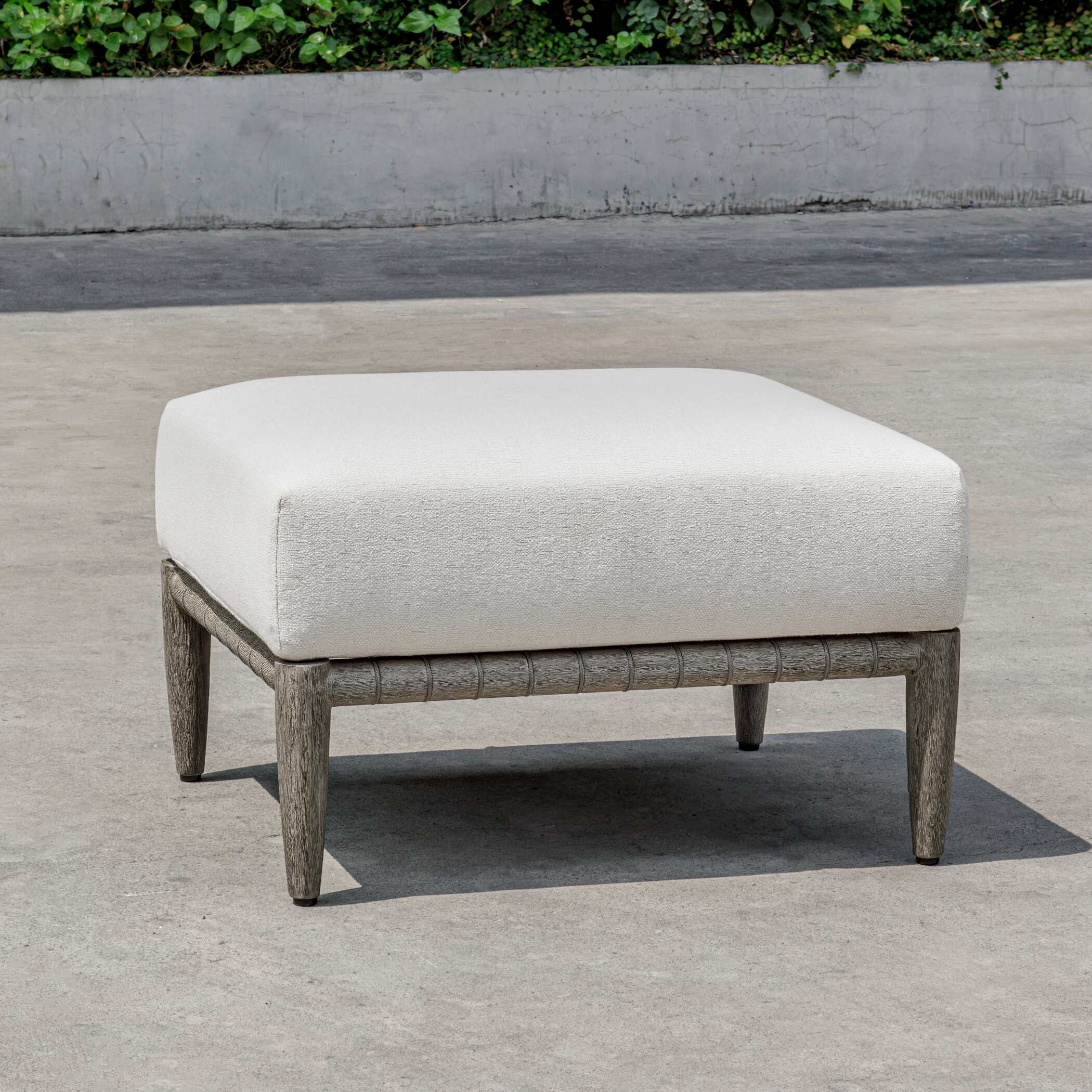 Uttermost Borneo Outdoor Ottoman