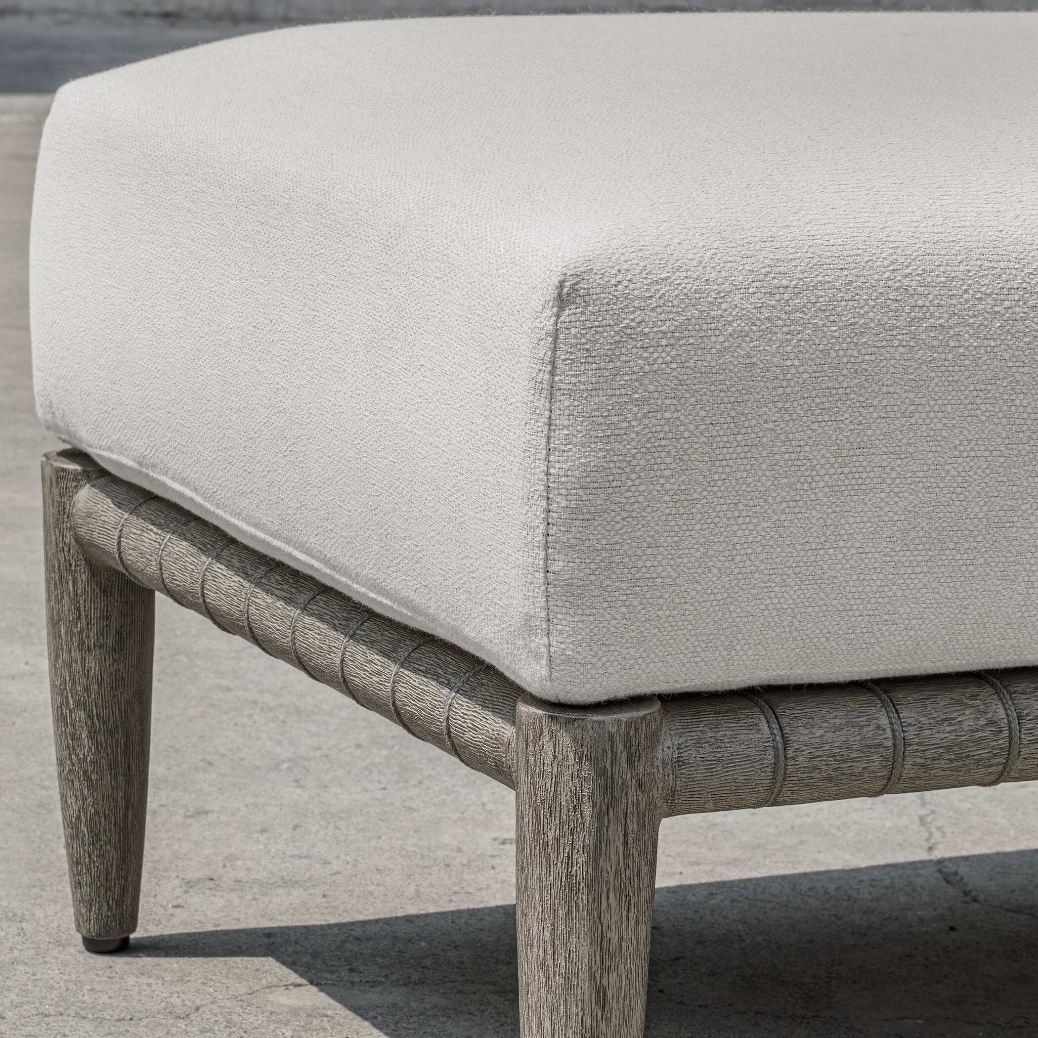 Uttermost Borneo Outdoor Ottoman