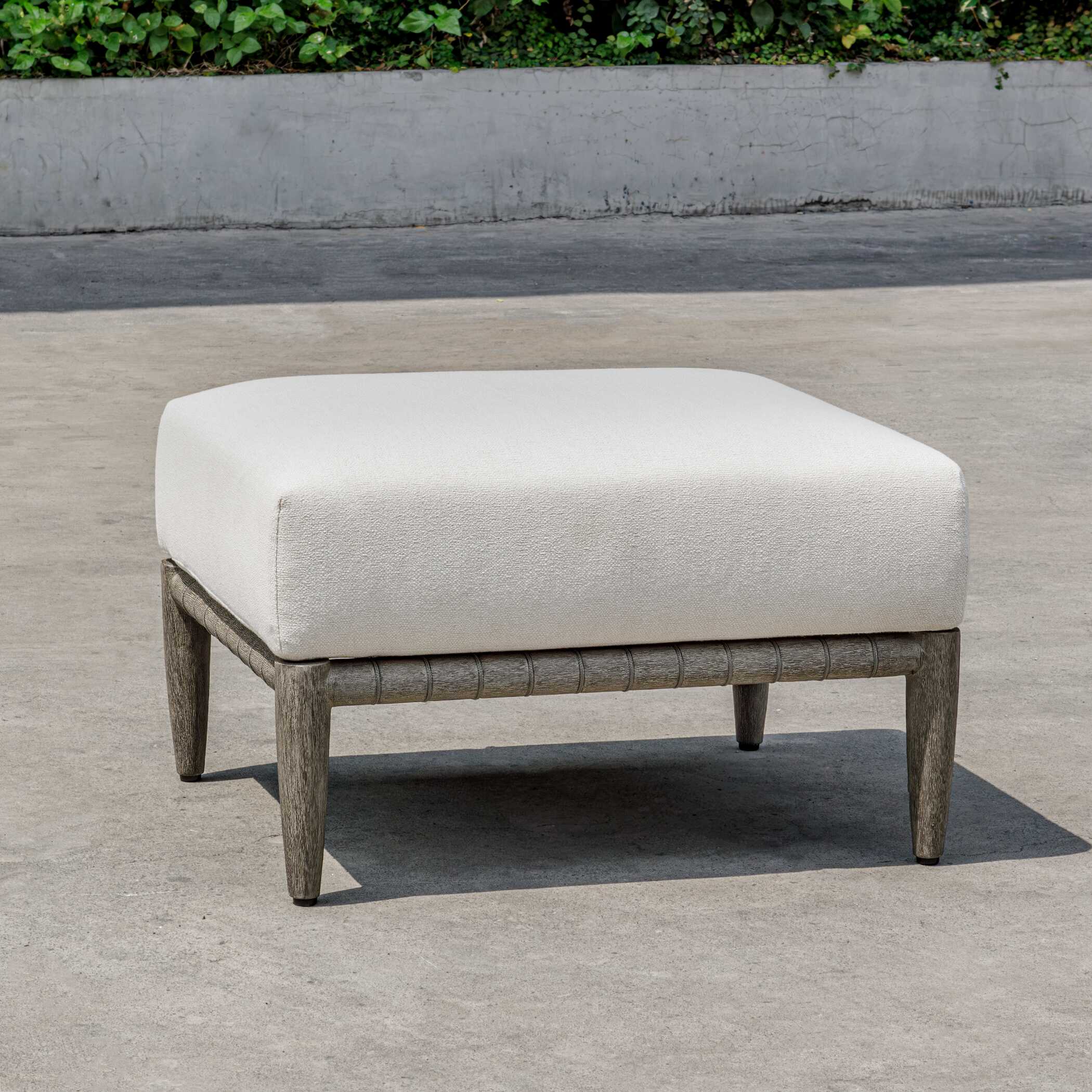 Uttermost Borneo Outdoor Ottoman