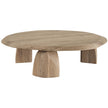 Uttermost Tiernan Reclaimed Oak Round Coffee Table