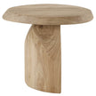 Uttermost Tiernan Reclaimed Oak Round Side Table