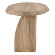 Uttermost Tiernan Reclaimed Oak Round Side Table