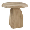 Uttermost Tiernan Reclaimed Oak Round Side Table