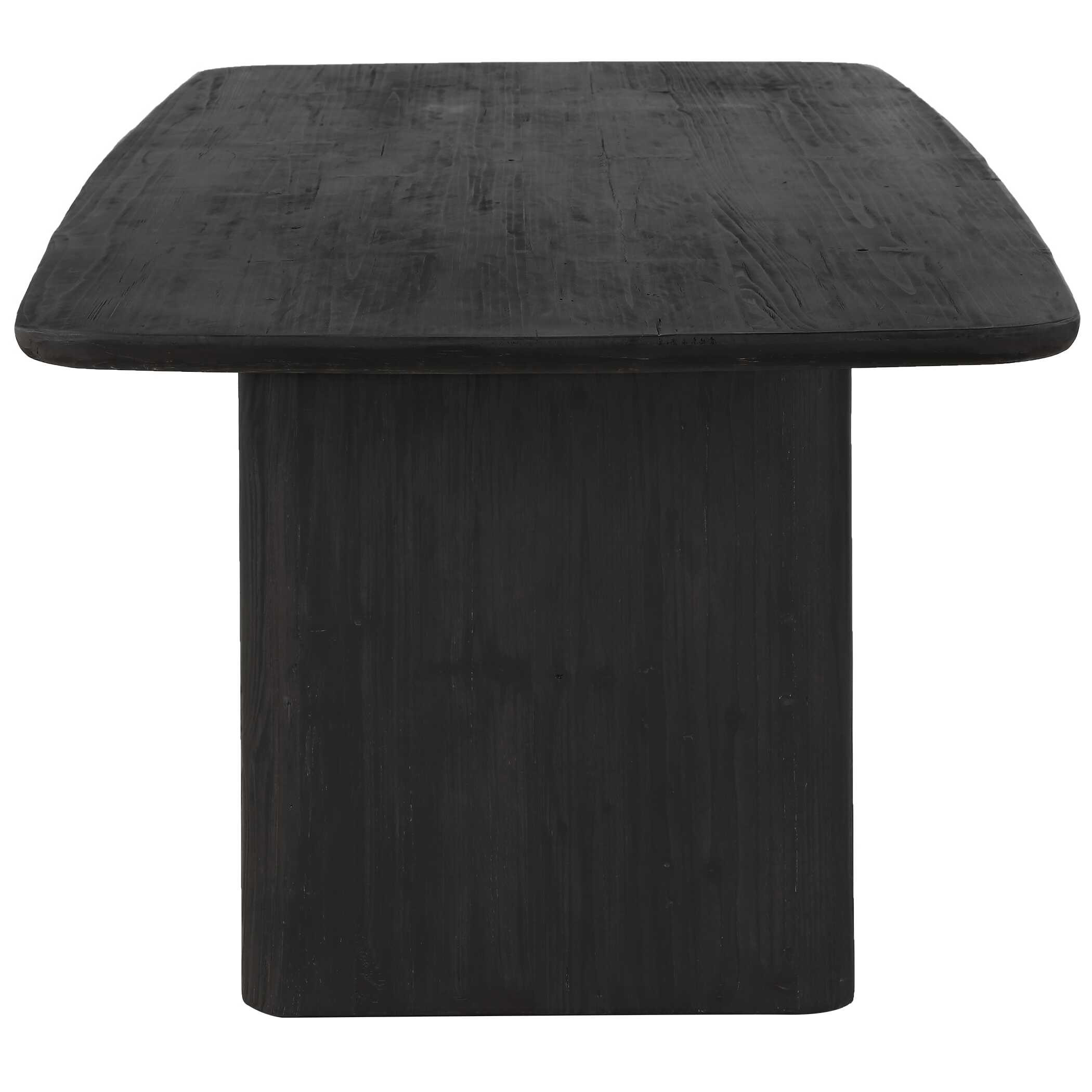 Uttermost Kirin Black Reclaimed Fir Dining Table